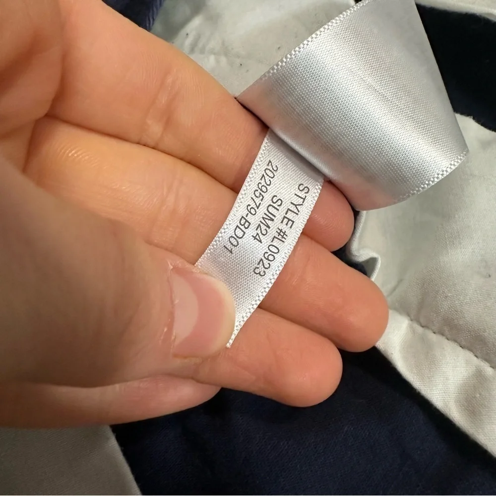 J crew navy blue 7